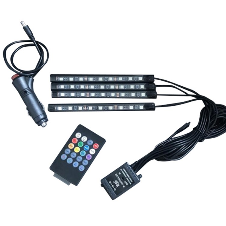 차덕후 RGB LED 풋등 숏타입 풀세트, 1개
