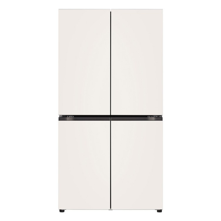 [색상선택형] LG전자 디오스 오브제컬렉션 4도어 냉장고 메탈 870L 방문설치