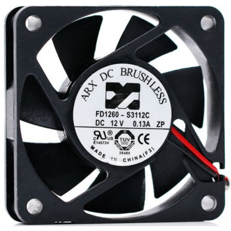 인스퍼넷 저소음 쿨링팬 FD1260S3112C , DC12V 0.13A 606015 10cm Cooling Fan, FD1260S3112C
