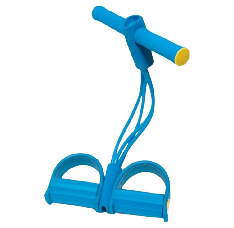 휴다온 전신 스트레칭 4선 중강도 고탄력 로잉밴드, 블루, 1개