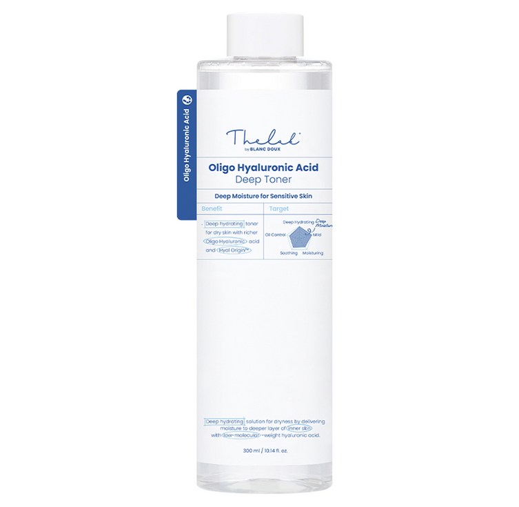 더랩바이블랑두 올리고 히알루론산 저분자 딥 토너, 300ml, 1개
