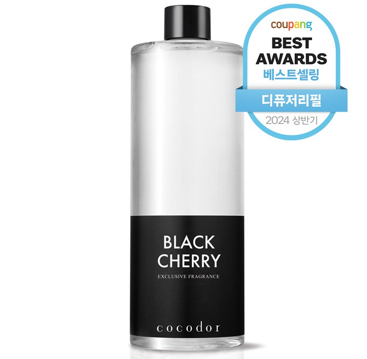 코코도르 대용량 디퓨저 리필, 블랙체리, 500ml, 1개 코코도르 대용량 디퓨저 리필, 블랙체리, 500ml, 1개