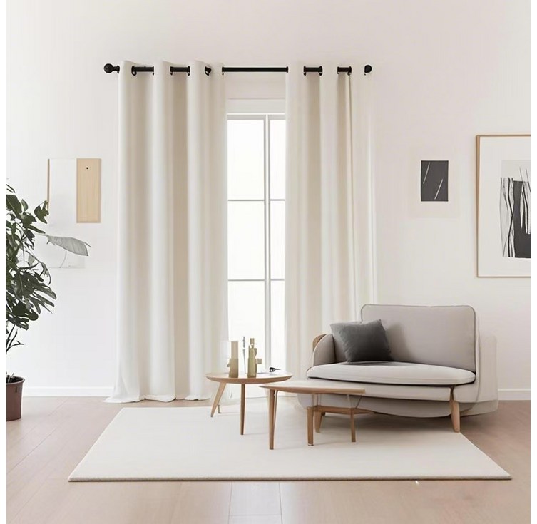 코멧 홈 프리미엄 단열 아일렛 암막 커튼 2개입