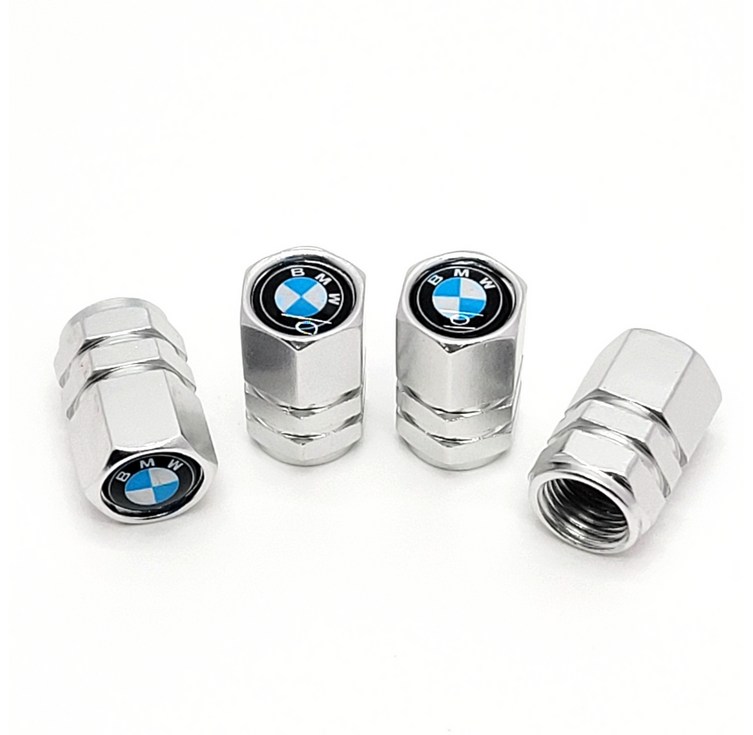 타이어 밸브 에어캡 마개 BMW 실버 - 캠핑밈