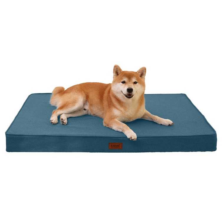 EMME 접촉 냉감 펫매트 Qmax 0.4강아지 고양이, 1개, Waterproof TypeLake Blue