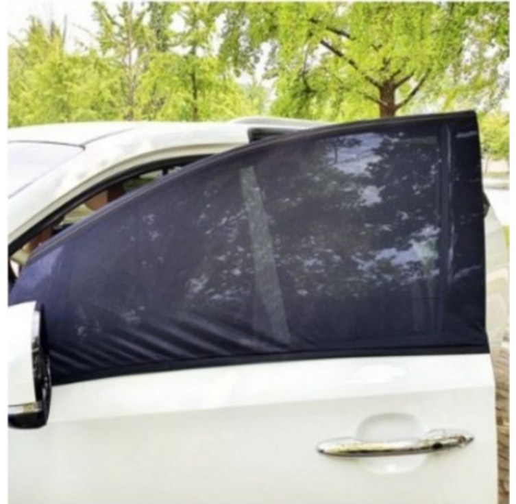 힐링타임 차량용 방충망 햇빛가리개 세트