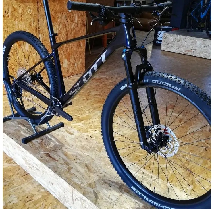 스캇 스케일 930 블루 카본 엠티비 자전거 시마노 XT 데오레 12단