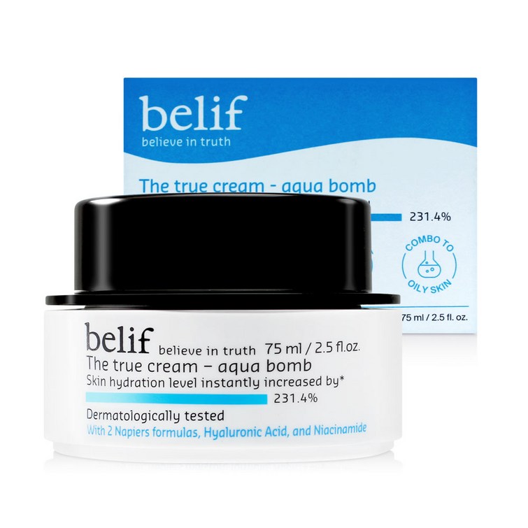 빌리프 더 트루 크림 아쿠아밤 수분 보습크림 75ml, 1개, 75ml