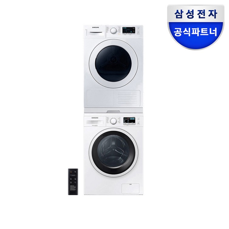 삼성 드럼세탁기 건조기 세트 WW90T3000KWDV90T5440KW 9kg9kg 화이트색상