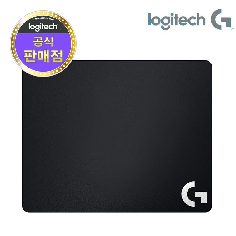 로지텍코리아 G440 하드 게이밍 마우스패드, 블랙, 1개