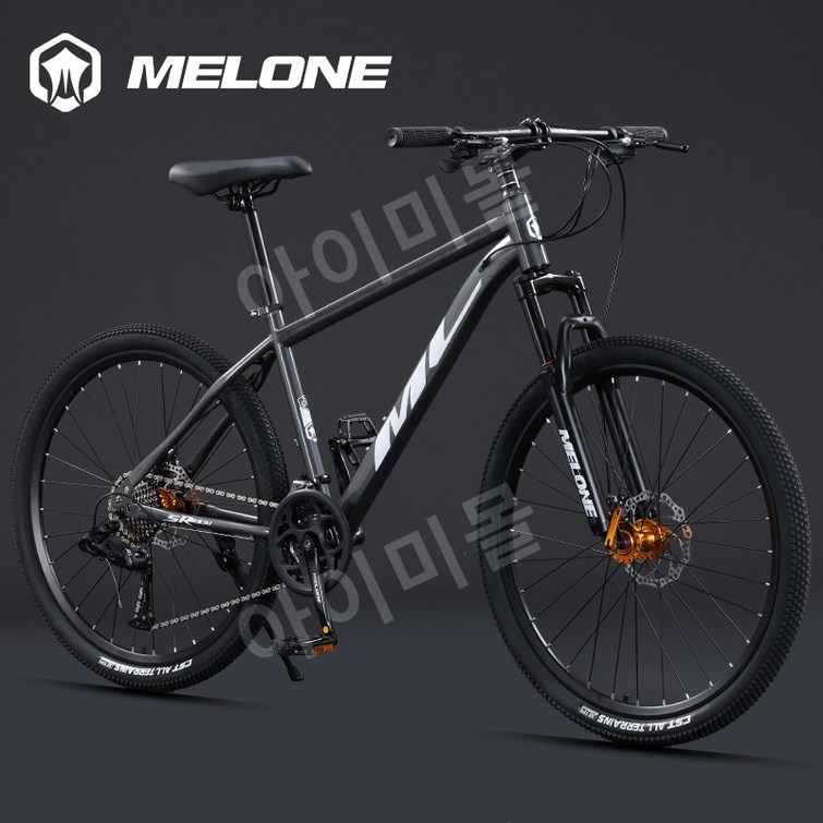 IMY 산악자전거 로드 MTB 입문용 초보자용 학생 성인 경량 26인치, 예헤이 블랙, 1개